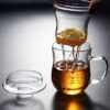 borosilicate glass tea cup